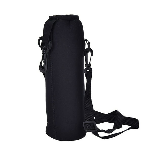 1000ML Outdoor Water Bottle Carrier Insulated Soft Cover Bag Holder Strap Pouch